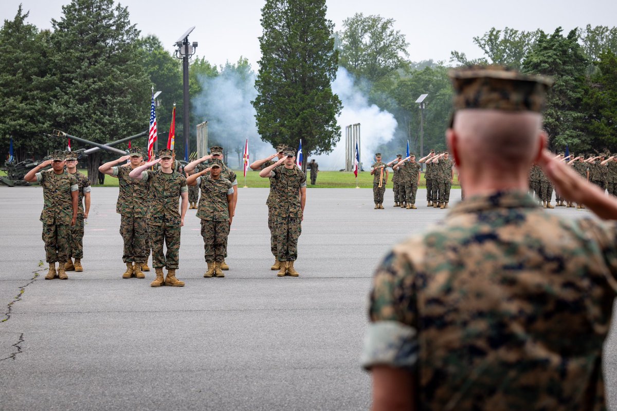 CMC_MarineCorps's tweet image. Today, I had the honor of serving as the reviewing officer for Lima Company’s graduation from Officer Candidates School. Since 1919, we have trained those who aspire to lead as Marine Officers in the foothills of @MCB_Quantico, under one standard—the Marine Corps standard.