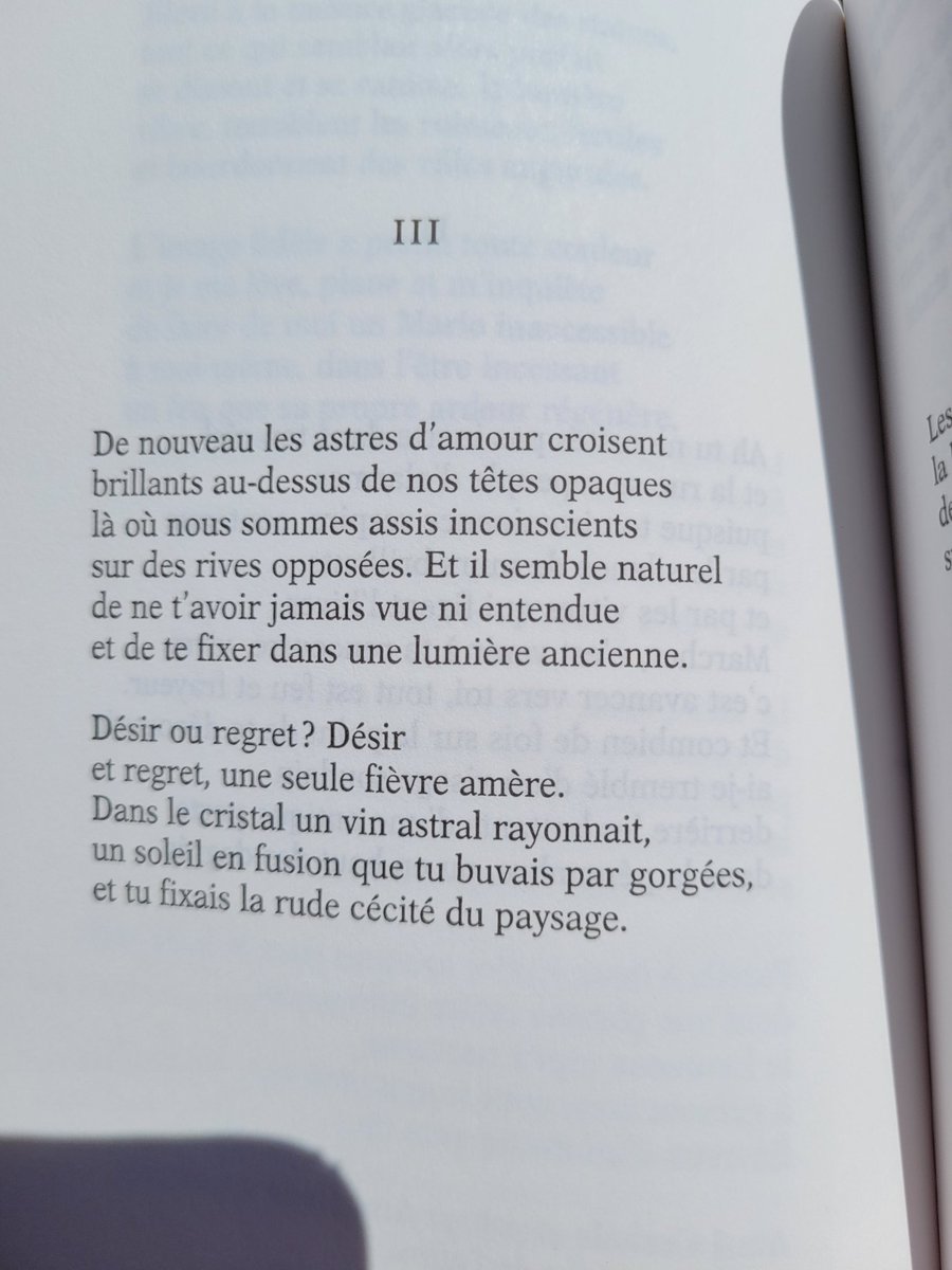 Mario Luzi, Prémices du désert.
