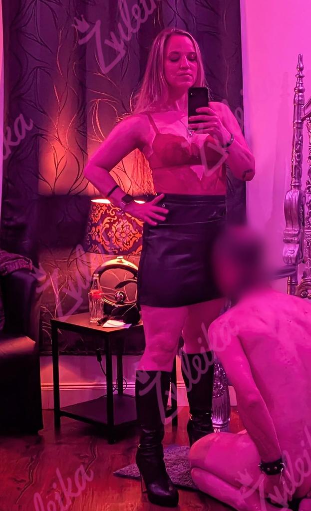 He knelt before me and forgot the world around him. He breathed in my scent, felt my skin. He immersed himself and belonged to me.

#bdsm #femdom #fetish #submissivemen #bdsmsession