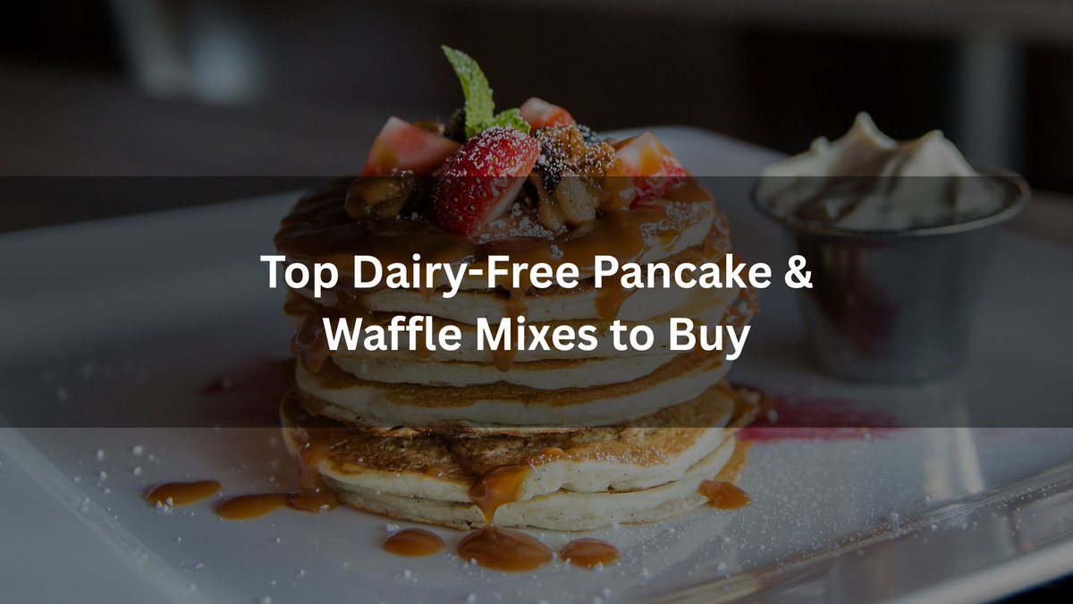Dairy-Free Pancake and Waffle Mixes You Can Buy in Stores utterlyallergic.com/dairy-free-pan…