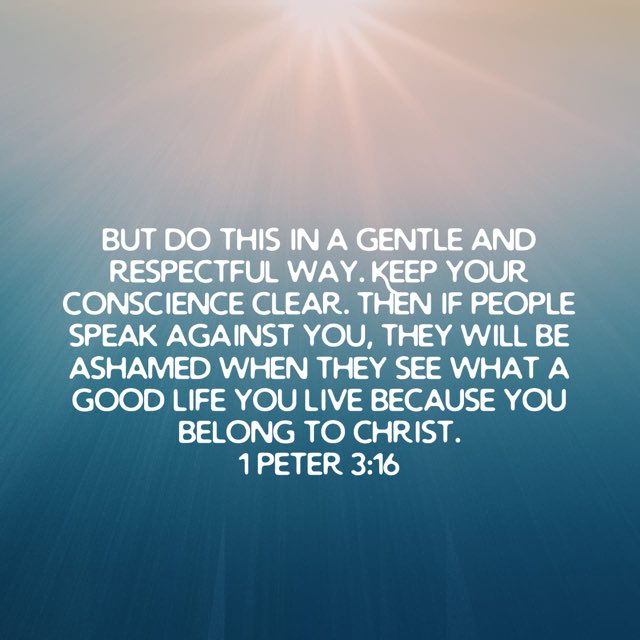 Good word for today and every day!