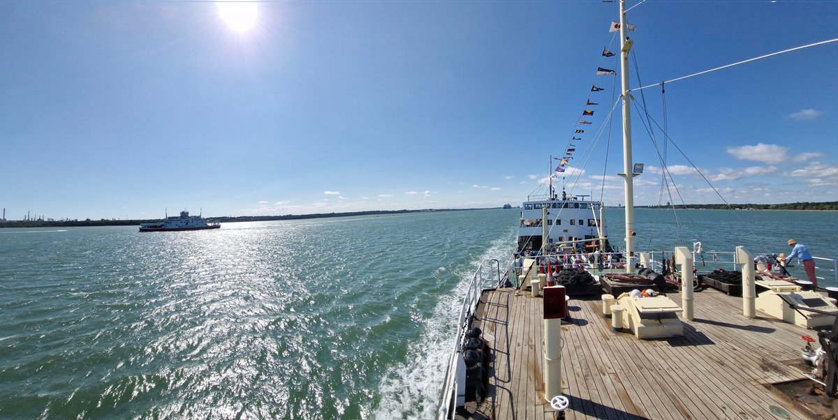 Great afternoon out on <a href="/Shieldhall/">Steamship Shieldhall</a> #Shieldhall #Southampton