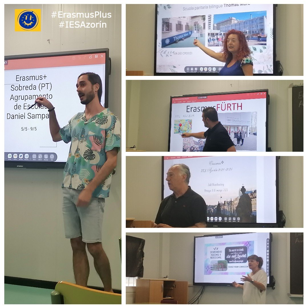 Edutilia's tweet image. Linguelda: Sesión de difusión de movilidades #ErasmusPlus del #IESAzorín linguelda.blogspot.com/2025/06/sesion…