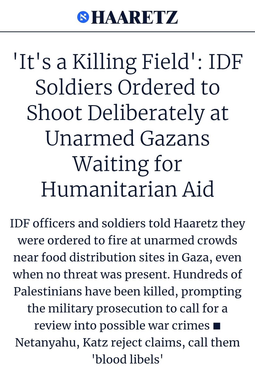 It's utterly shocking and disgraceful that some young people at a music festival would shout "death to the IDF": An army that have this week admitted they are "ordered to shoot deliberately at unarmed Gazans".