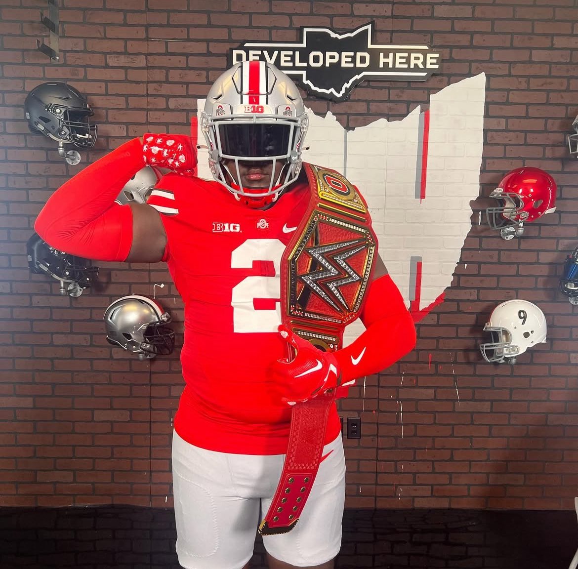 TheBuckeyeNut's tweet image. BREAKING: IMG academy 2026 DL Cameron Brickle has committed to Ohio State. 6-2, 305. Welcome to BuckeyNation!
