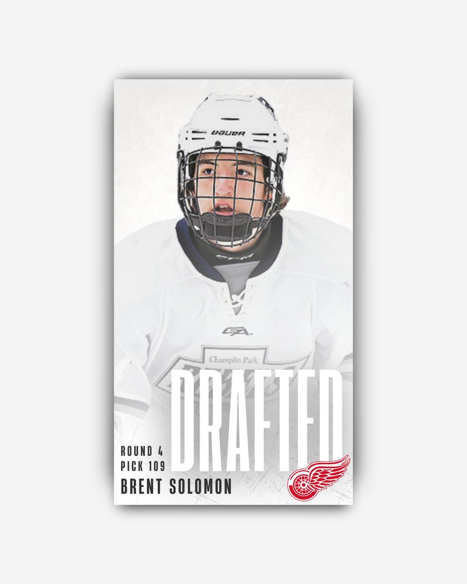 MNHockeyTV (@mnhockeytv) on Twitter photo Brent Solomon goes in the fourth round, pick 109, to the Detroit Red Wings in the 2025 NHL Draft! <a href="/UWBadgers/">Wisconsin Badgers</a> <a href="/BadgerMHockey/">Wisconsin Hockey</a> Brent Solomon goes in the fourth round, pick 109, to the Detroit Red Wings in the 2025 NHL Draft! <a href="/UWBadgers/">Wisconsin Badgers</a> <a href="/BadgerMHockey/">Wisconsin Hockey</a>