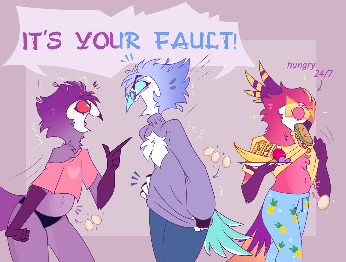 Yes I keep my promises, even if it takes 4 months, enjoy😅😘✨
#HelluvaBoss #Stolas #Andrealphus #Vassago