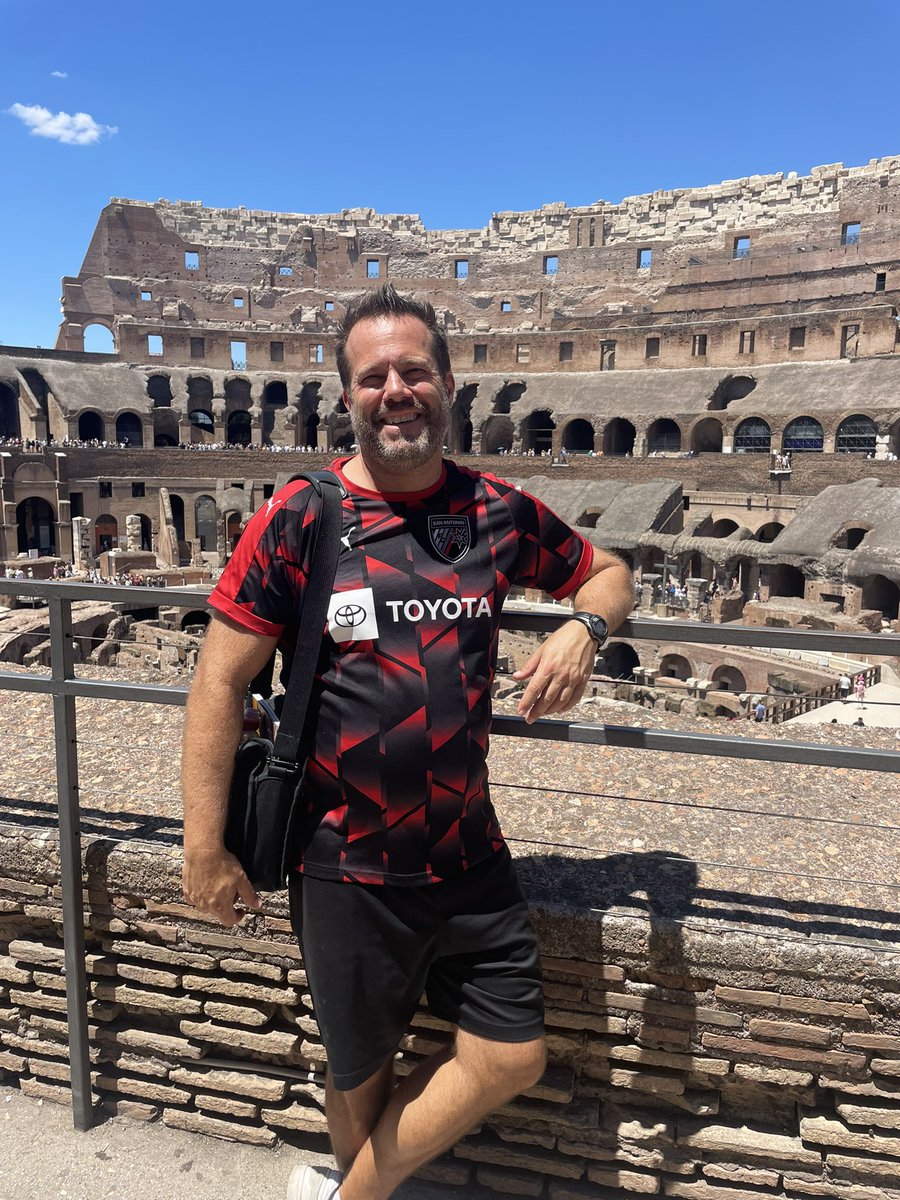 PuroSAFC (@purosafc) on Twitter photo Puro SAFC Match Day greetings from the original Puro Stadium, the Coliseum.
Go SAFC, get revenge tonight for the US Open Cup loss to Omaha!
Back home Tuesday for a new Puro Pod.
<a href="/SanAntonioFC/">San Antonio FC</a> <a href="/USLChampionship/">USL Championship</a> <a href="/SAFCFanCast/">San Antonio FC FanCast</a> <a href="/FTCdeSanAnto/">FTC de San Antonio</a> <a href="/SAFCChainGang/">SAFC Chain Gang</a> <a href="/BeckerVineyards/">Becker Vineyards</a> Puro SAFC Match Day greetings from the original Puro Stadium, the Coliseum.
Go SAFC, get revenge tonight for the US Open Cup loss to Omaha!
Back home Tuesday for a new Puro Pod.
<a href="/SanAntonioFC/">San Antonio FC</a> <a href="/USLChampionship/">USL Championship</a> <a href="/SAFCFanCast/">San Antonio FC FanCast</a> <a href="/FTCdeSanAnto/">FTC de San Antonio</a> <a href="/SAFCChainGang/">SAFC Chain Gang</a> <a href="/BeckerVineyards/">Becker Vineyards</a>