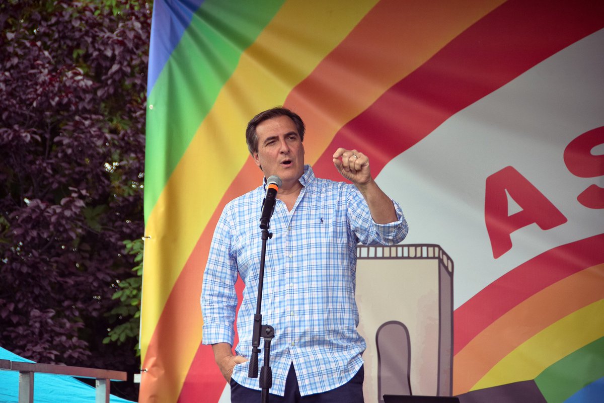 SenGianaris's tweet image. Celebrating Pride with friends and family at @SocratesPark! Thanks to Brian and everyone at Fresco's Grand Cantina for bringing the community together year after year