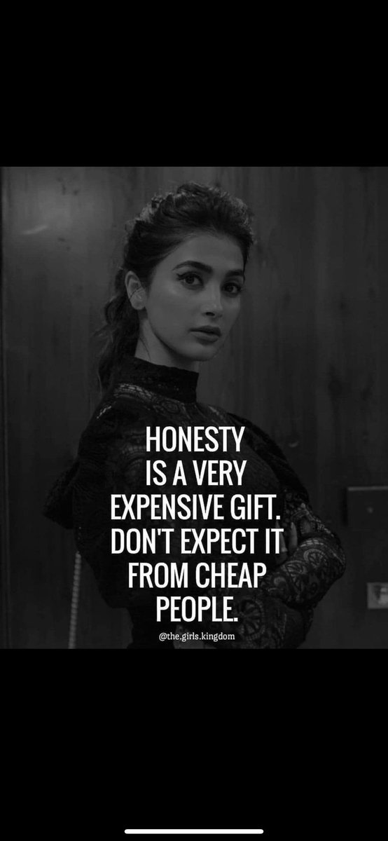 #Honesty