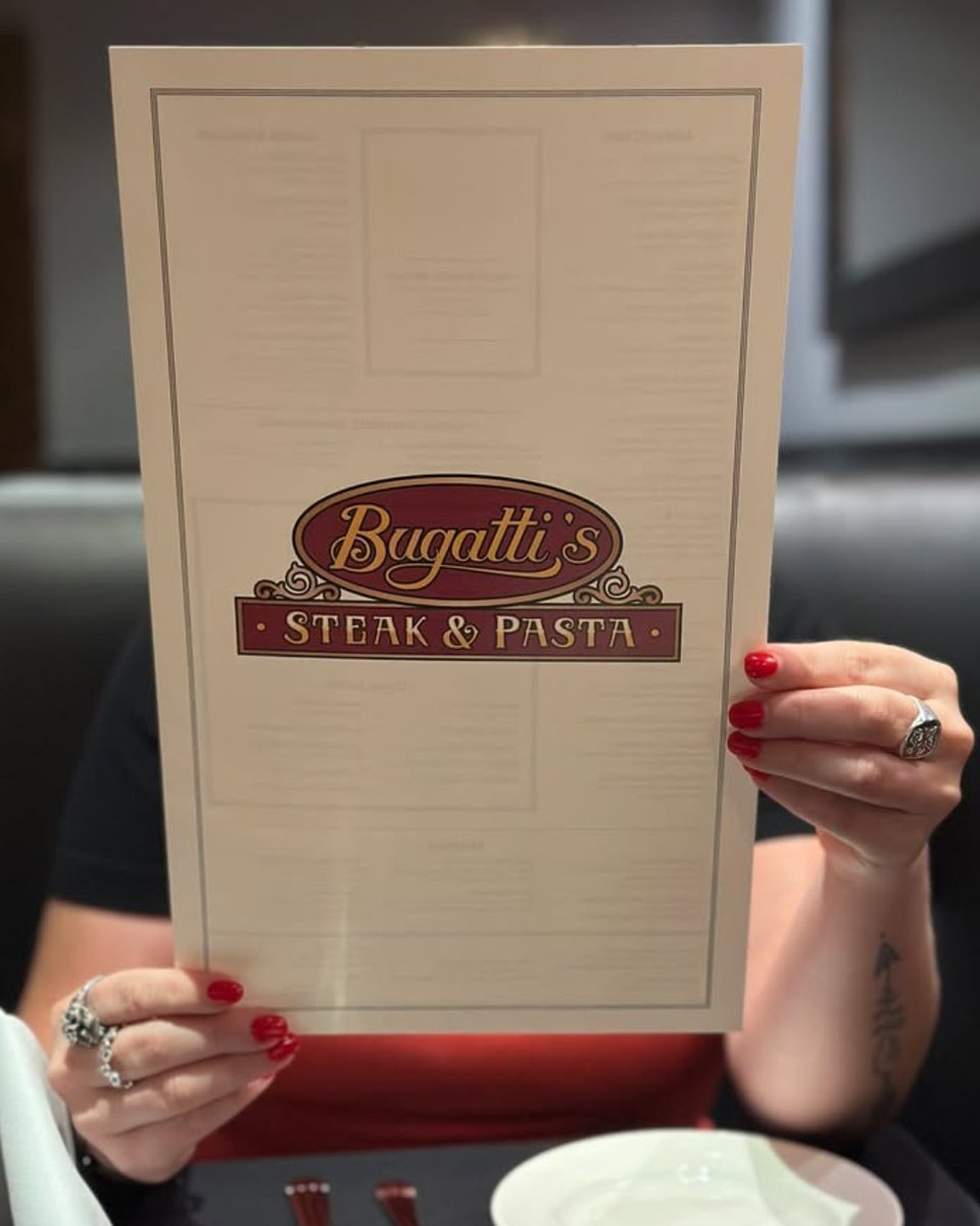 Steak + Pasta + You = 😍 

Your first tag starting with a B owes you dinner at Bugatti's. 👇