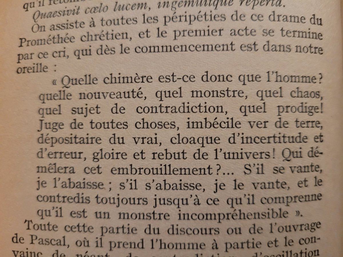 Pascal cité par Sainte-Beuve.