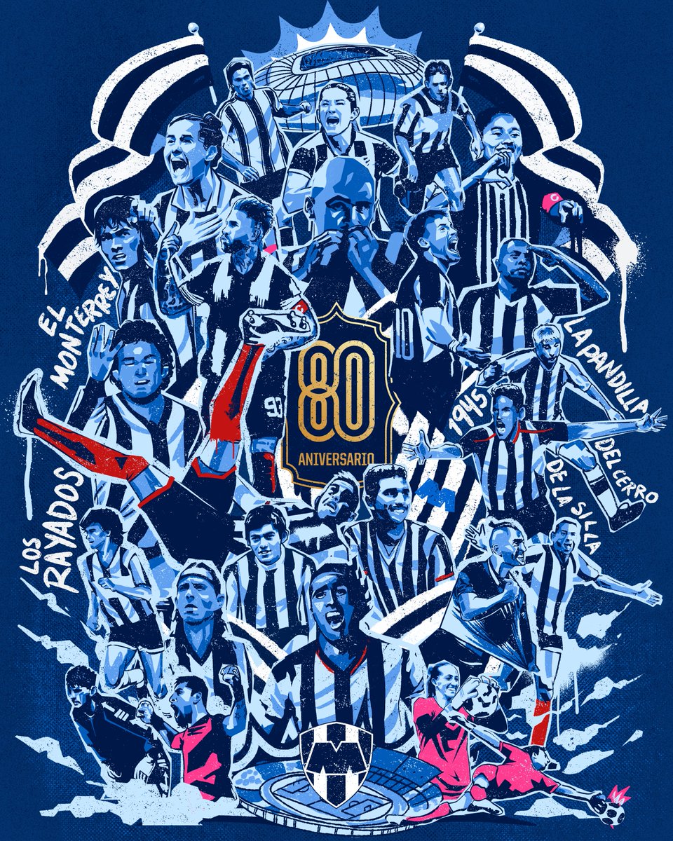 #80CFM años no solo se juegan.⚽ Se sienten, se viven y se alientan.🔥

#EnLaVidaYEnLaCancha