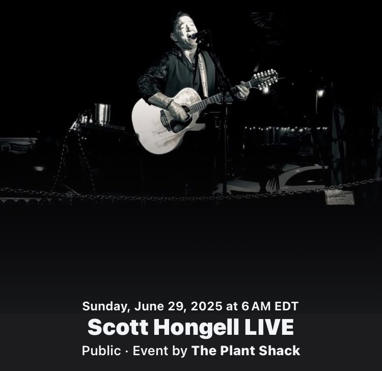 TheGrubShack_FL's tweet photo. 🌿 TONIGHT at The Plant Shack! 🌿
Friday, June 28 | Live Music 6–9 PM

Kick off your weekend with live acoustic music by the amazing Scott Hongell, performing tonight from 6–9 PM at The Plant Shack! 🎸✨

🔥#GrubOut @ #TheGrubShack_ThePlantShack
OPEN 4–9 PM TONIGHT!
Serving up smash burgers, tacos, nachos & more — fresh, hot, and delicious!

🌴https://t.co/sDIypLdy4y

✨ Live music every Friday & Saturday
📍 Port St. John, FL
🕕 Music 6–9 pm