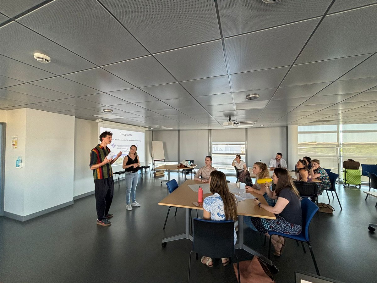 ESCAP (@escaponline) on Twitter photo In the afternoon, the Research Academy started their group project. Watch this space - we will share more in due course!
#ESCAP2025 In the afternoon, the Research Academy started their group project. Watch this space - we will share more in due course!
#ESCAP2025