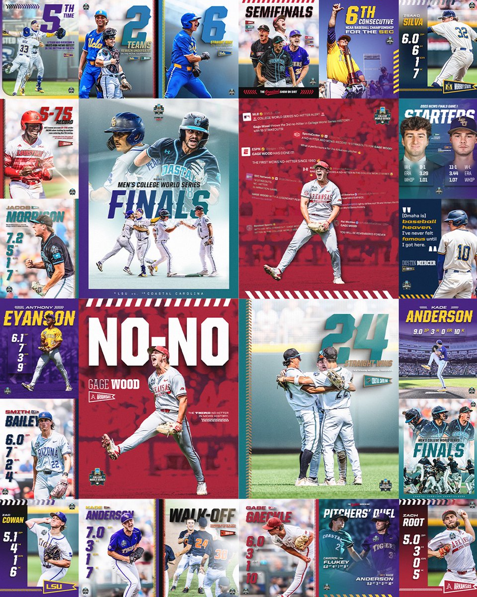 Joey Kurtz (@joeykurtz_) on Twitter photo For the second consecutive year, I had the honor of being on the <a href="/NCAABaseball/">NCAA Baseball</a> digital team as the graphic designer at the #MCWS!
A special thank you to <a href="/allysonwarren_/">Allyson Warren</a>, <a href="/LynneaPhillips/">Lynnea Phillips</a>, <a href="/maria_saam/">Maria Saam</a> and the entire social team for another amazing experience. ❤️⚾️ For the second consecutive year, I had the honor of being on the <a href="/NCAABaseball/">NCAA Baseball</a> digital team as the graphic designer at the #MCWS!
A special thank you to <a href="/allysonwarren_/">Allyson Warren</a>, <a href="/LynneaPhillips/">Lynnea Phillips</a>, <a href="/maria_saam/">Maria Saam</a> and the entire social team for another amazing experience. ❤️⚾️