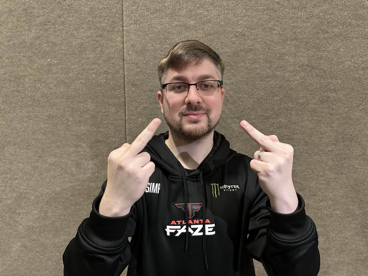 GGBreakingPoint's tweet image. FaZe S1mp with B2B Top 6 placements at COD Champs! 🐐