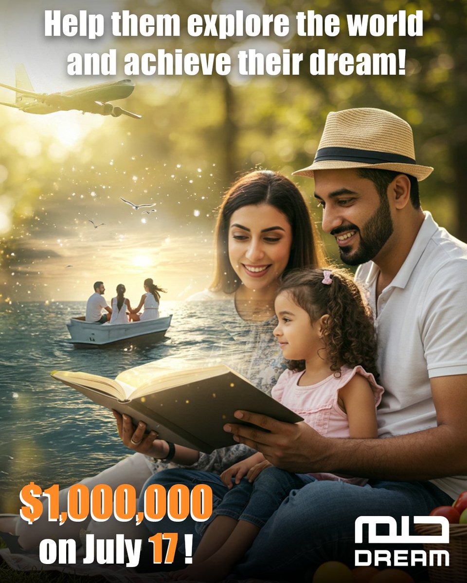 They dream of adventure and exploration, and now you can show them
wonderful new destinations and make their dreams come true!
Participate now and you could be the winner of $1,000,000 on July 17th! 

 Participate now, Download MBC DREAM application
my.mbc.net/6002S8XZQ