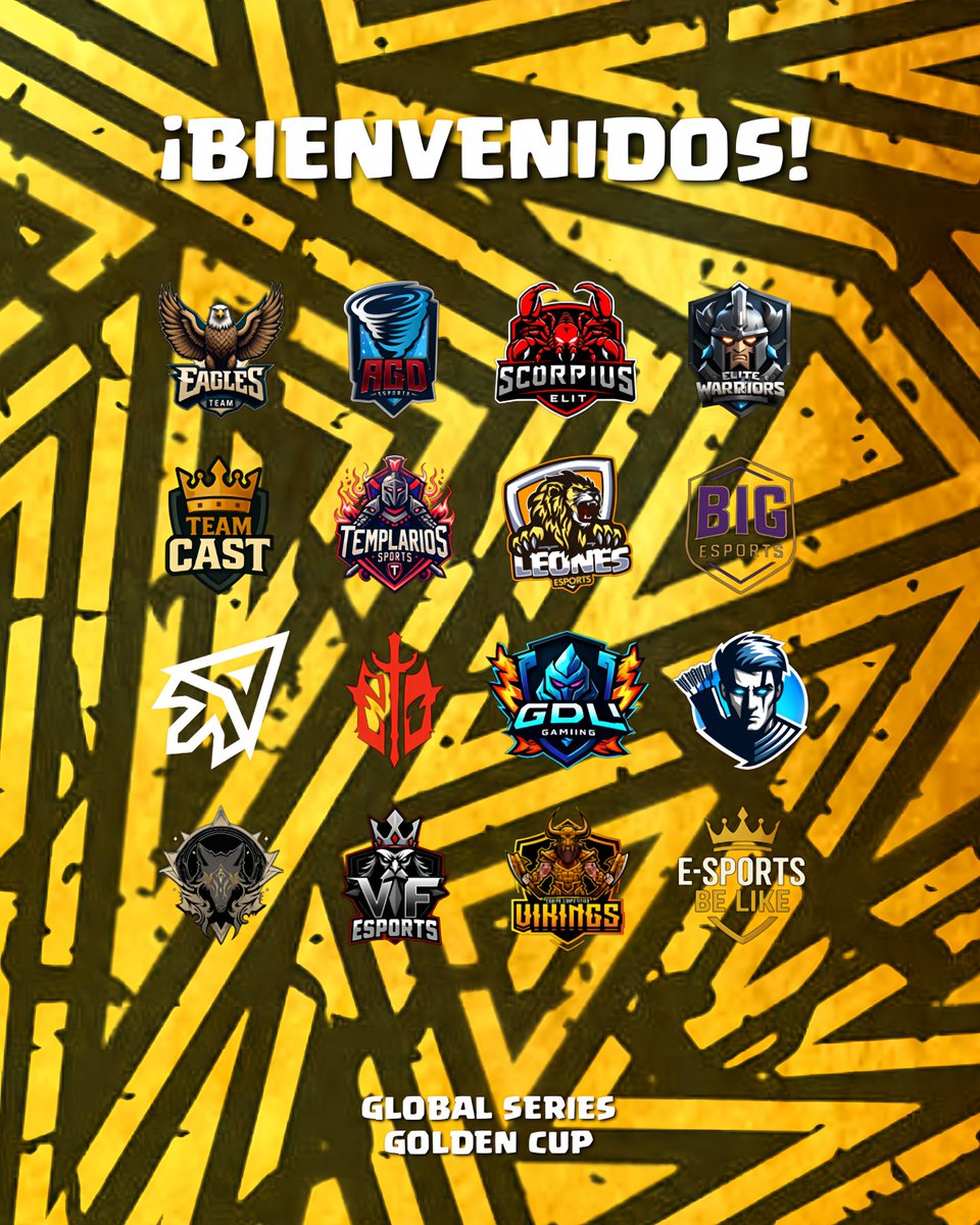 GGSeriesOK's tweet photo. 🇪🇸 | Le damos la bienvenida a los equipos que estarán participando en esta edición especial de Global Series Golden Cup.

🇺🇸 | We welcome the teams that will be participating in this special edition of the Global Series Golden Cup.

#GGSGC https://t.co/fUb4mRaFLE