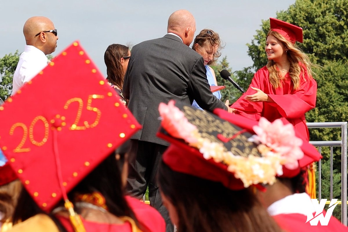 WCSD_K12's tweet image. Congratulations to the Williamsville East Class of 2025!
