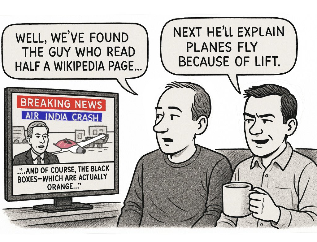 When journalists tell you black boxes are not black

#BlackBoxExperts #CrashTakes #ElonMusk #MediaLogic