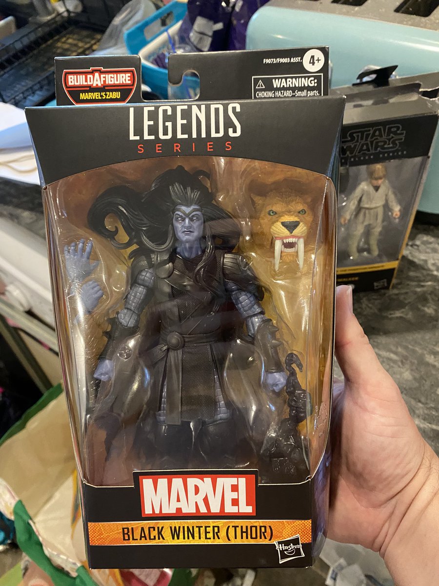 Iamzodkneel's tweet image. One of the Best BaF to come from #MarvelLegends for me 👏🏻 #Zabu is pretty cool. Was able to get the last piece of the puzzle a few days ago in #BlackWinter Thor 😊  …