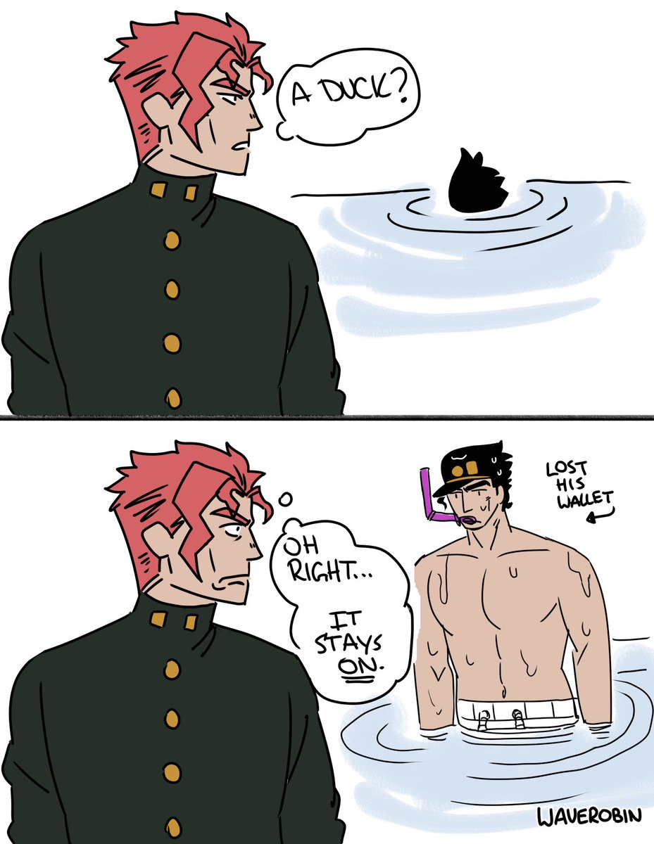WaveRobin's tweet image. #jjba