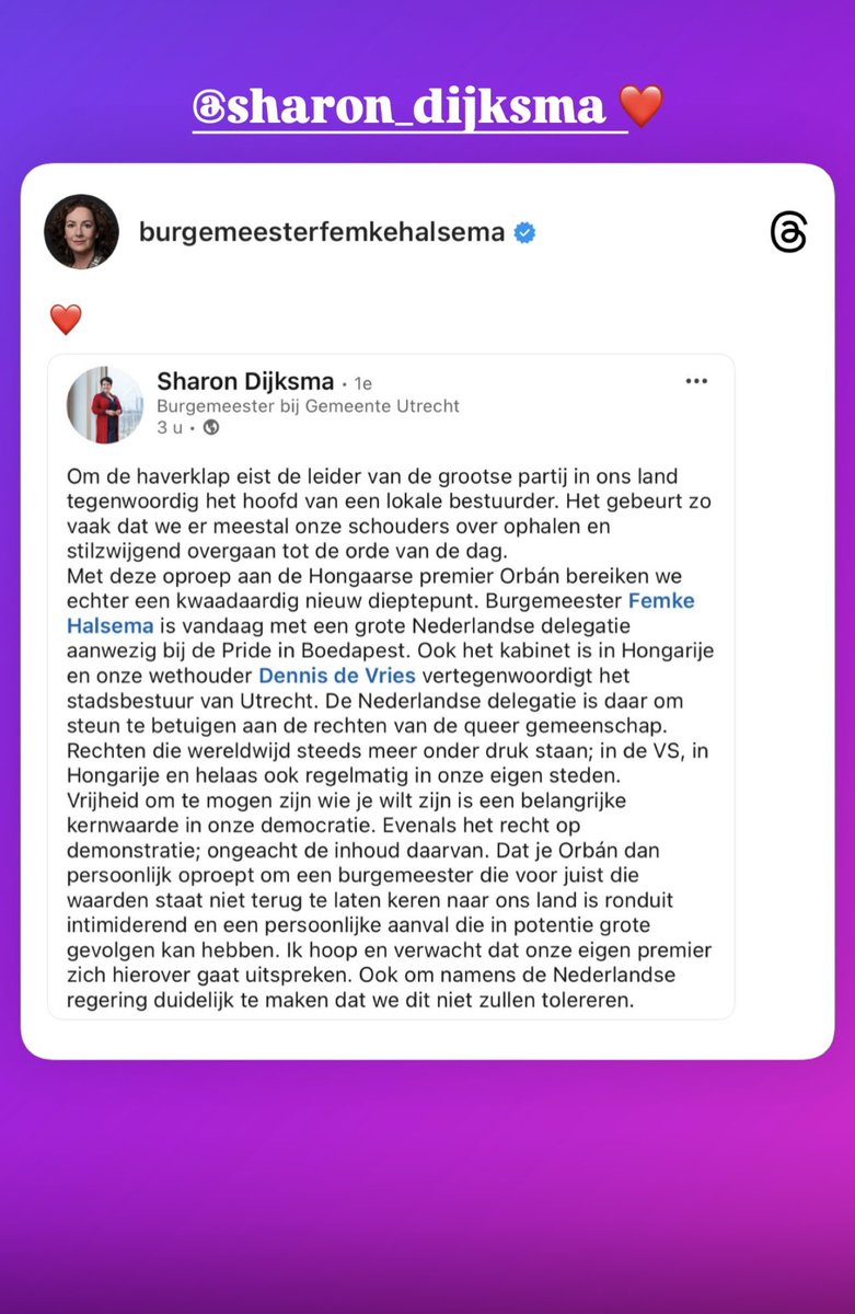 SandraJapie's tweet photo. Geert Wilders is het gif van ons land! Stop Geert Wilders! Stop fascisme. #Hongarije #Nieuwsuur #pride #StopPVV https://t.co/Xk0peF6egV