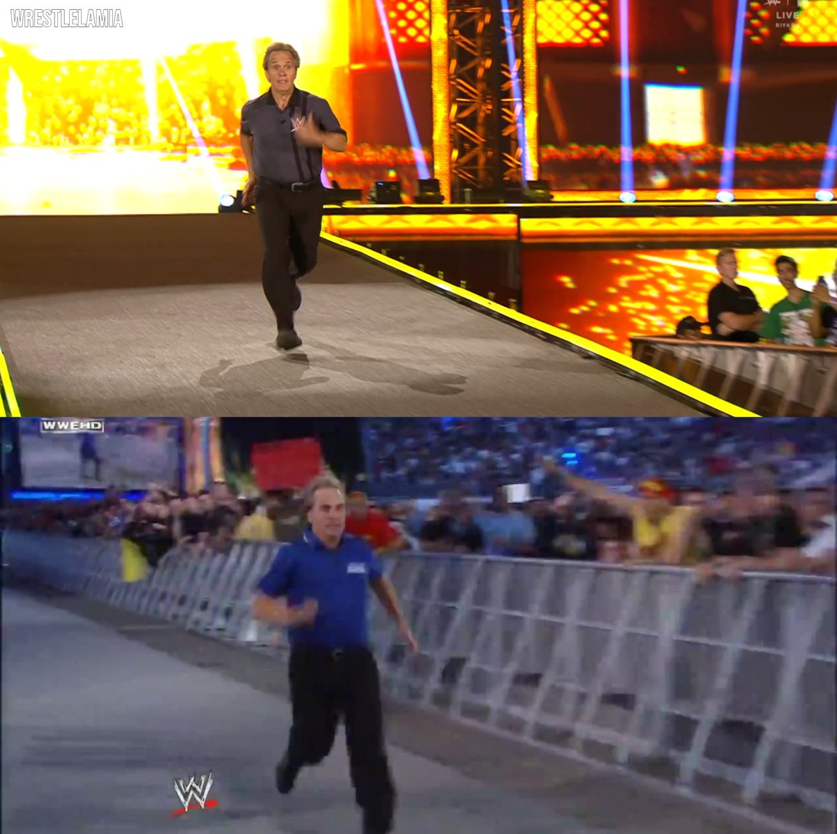 BRO DID THE RUN!!!!!

#WWENOC
