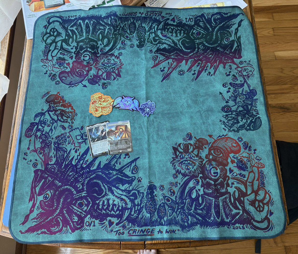 Cole (Thunder_Farts) (@lightningfarts) on Twitter photo A great mail day from <a href="/Goldsabertooth/">𓆝 𓆟 𓆞 Goldsabertooth𓆝 𓆟 𓆞</a> ! These are sick playmats! (Also some neat German foils that came in!) A great mail day from <a href="/Goldsabertooth/">𓆝 𓆟 𓆞 Goldsabertooth𓆝 𓆟 𓆞</a> ! These are sick playmats! (Also some neat German foils that came in!)