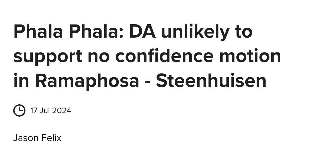 This was the DA this time last year, Chris.