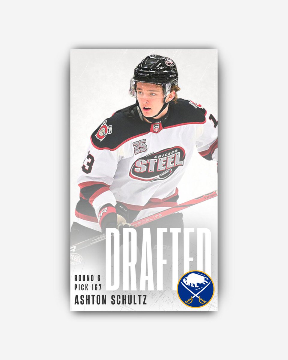 Ashton Schultz goes in the sixth round, pick 167, to the Buffalo Sabres in the 2025 NHL Draft! <a href="/UofNorthDakota/">U of North Dakota</a> <a href="/UNDmhockey/">North Dakota Hockey</a>