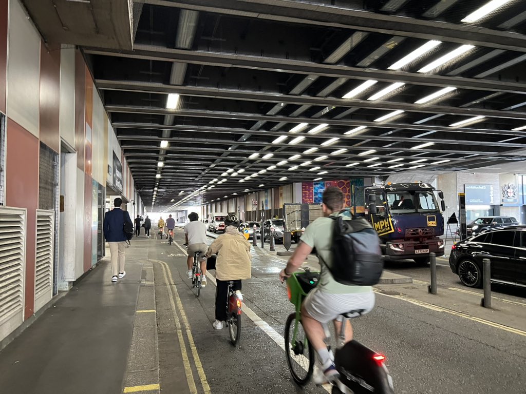 The urbanism of the Barbican.