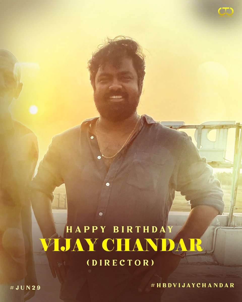 Happy birthday to director #VijayChandar, the man behind #Vaalu #Sketch. His commercial flair and massy storytelling continue to entertain Tamil cinema fans. 

<a href="/vijayfilmaker/">VIJAY CHANDAR</a> #HBDVijayChandar #HappyBirthdayVijayChandar 🎁🎂🎥
