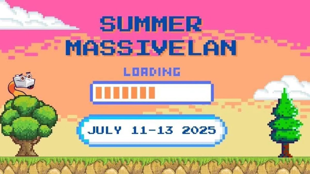 MassiveLAN 2025 Summer is coming July 10–13. Get ready for non-stop gaming action at the Erie County Fairgrounds Event Center near Buffalo, NY. Tickets on sale: tinyurl.com/mlsummer25