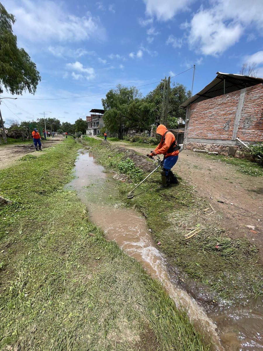Realizamos trabajos de limpieza en el canal pluvial de la comunidad de Jofre. 
Con esto ayudamos a que el agua fluya mejor, evitamos encharcamientos y cuidamos a las familias en temporada de lluvias.
¡Seguimos en acción por tu bienestar!
#PlanOrden