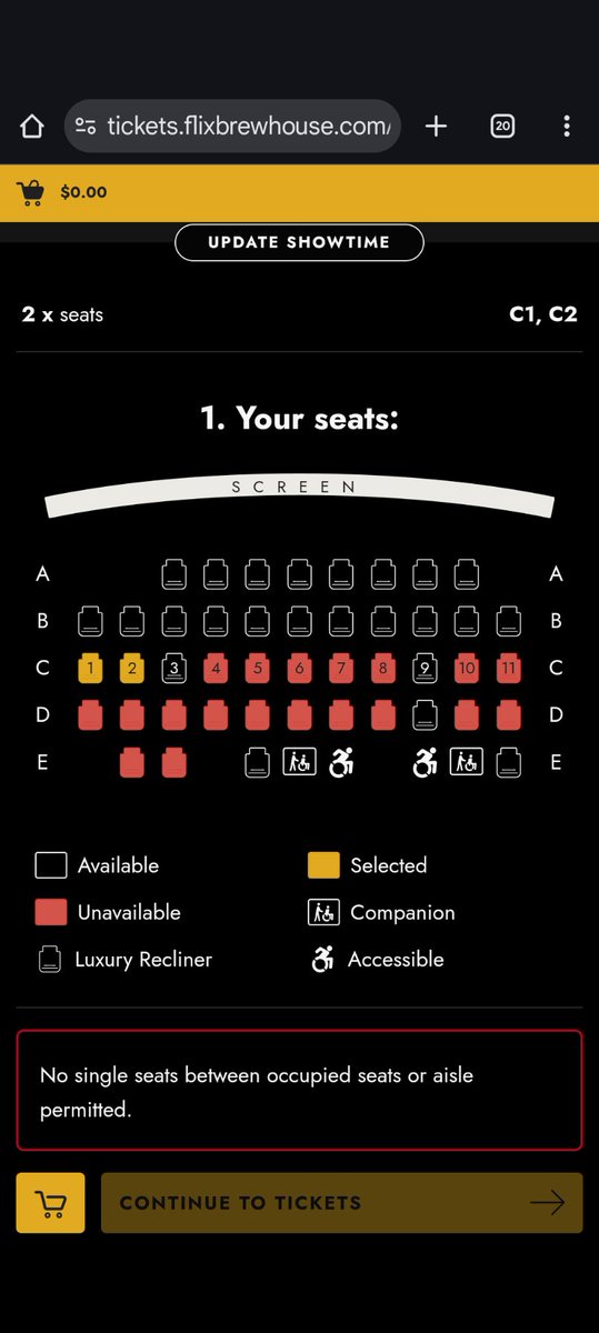 jigneshjdesai's tweet photo. @FlixBrewhouseTX looks like you like empty seats more https://t.co/9s2PNFH4R9