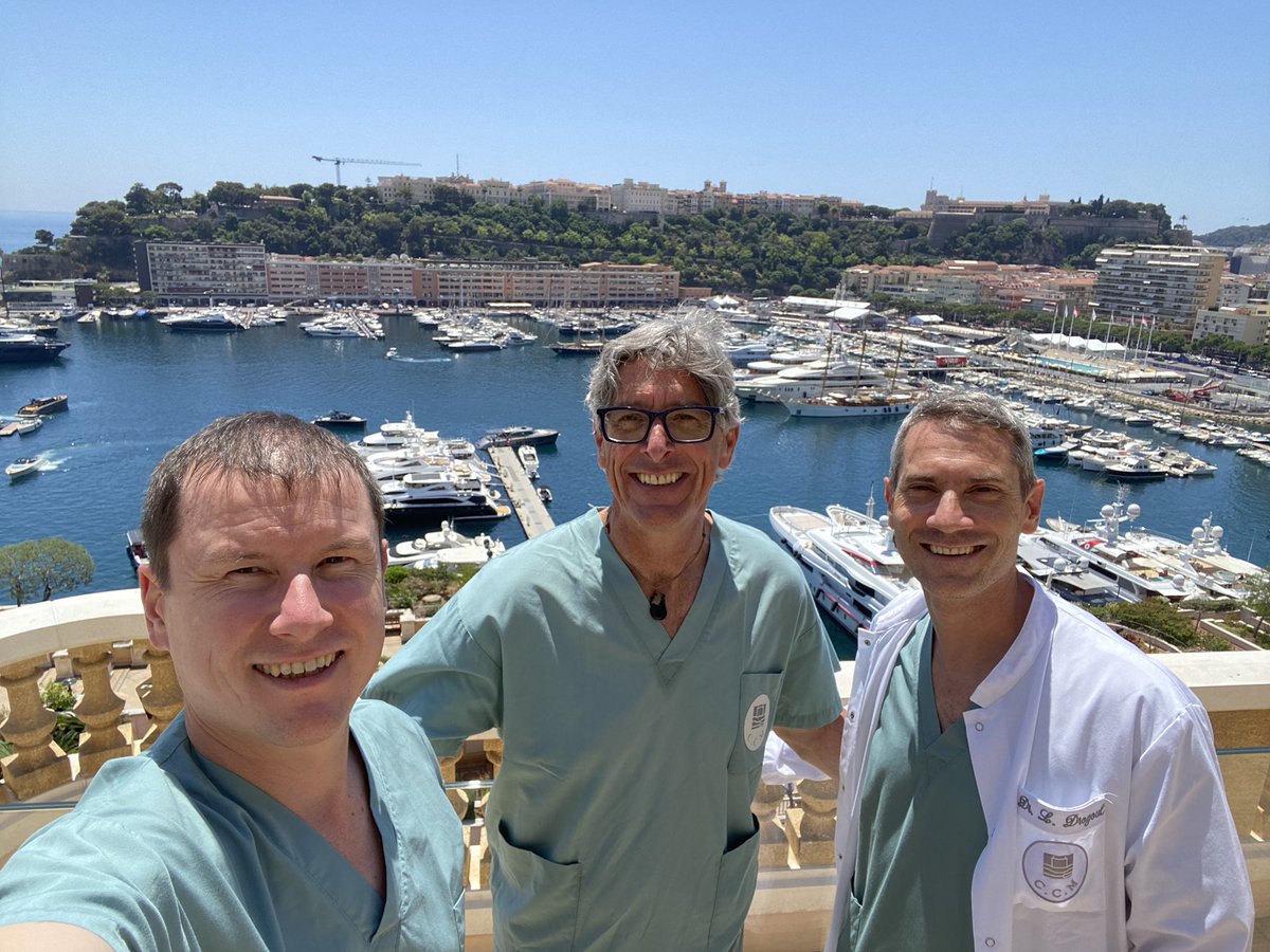 Successful live case at Centre Cardio-Thoracique Monaco with Bill Lombardi, Laurent Drogoul and Stéphane Carlier for MLCTO 2025. Motorbike ride from Nice to Monaco provided enough adrenaline for the case!