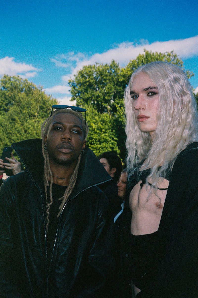 2hollis and Destroy Lonely at Rick Owens SS26 🇫🇷