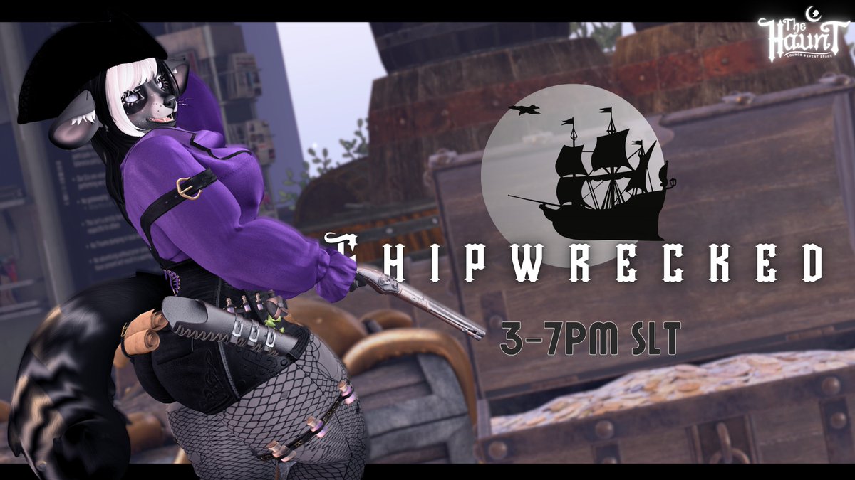 ᴍᴀɴᴅɪ ღ ᴄʜᴀᴏꜱ (@perennialmagik) on Twitter photo Heard you like booty
Partying like a pirate later <a href="/TheHauntBarSL/">::The Haunt::</a> Shipwrecked bash tonight.
Gonna host a costume contest and have mini Linden raffle drawings tonight to share the loot.
Something something bottle of rum! Heard you like booty
Partying like a pirate later <a href="/TheHauntBarSL/">::The Haunt::</a> Shipwrecked bash tonight.
Gonna host a costume contest and have mini Linden raffle drawings tonight to share the loot.
Something something bottle of rum!