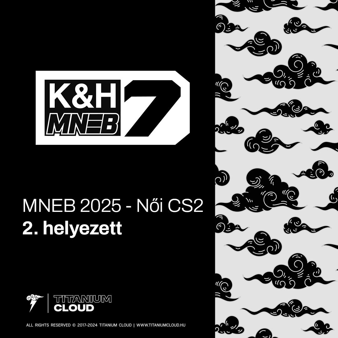 Titanium Cloud🇭🇺 (@tce_hu) on Twitter photo 🌩️x🥈Büszkék vagyunk lányainkra akik az MNEB 7. szezonjának Női bajnokságán a 2. helyet szerezték meg. Egy rövid pihenő után folytatják majd a közös gyakorlásokat <a href="/Wakerchorelo/">Wakerchorelo</a> segítségével. Idén lesz még bőven kihívás...😎
<a href="/HungarianEsport/">Hungarian National Esports Championship</a> <a href="/ESLImpact/">ESL Impact</a> 🌩️x🥈Büszkék vagyunk lányainkra akik az MNEB 7. szezonjának Női bajnokságán a 2. helyet szerezték meg. Egy rövid pihenő után folytatják majd a közös gyakorlásokat <a href="/Wakerchorelo/">Wakerchorelo</a> segítségével. Idén lesz még bőven kihívás...😎
<a href="/HungarianEsport/">Hungarian National Esports Championship</a> <a href="/ESLImpact/">ESL Impact</a>