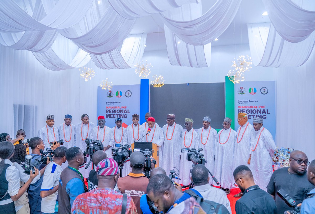 Hope_Uzodimma1's tweet image. At the Regional Meeting of the Progressive Governors' Forum (PGF), held in Benin City, the capital of Edo State, we deliberated extensively on key national matters, with particular emphasis on the economy and security.
The Forum reaffirmed its strong support for the bold and…