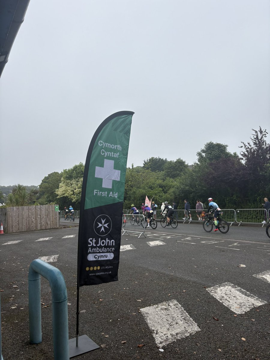 Day two of Longcourse Wales. Great to be spending some of the weekend volunteering with <a href="/SJACDyfedCounty/">St John Ambulance Cymru - Dyfed County</a>. Some awesome examples of team work and care demonstrated.