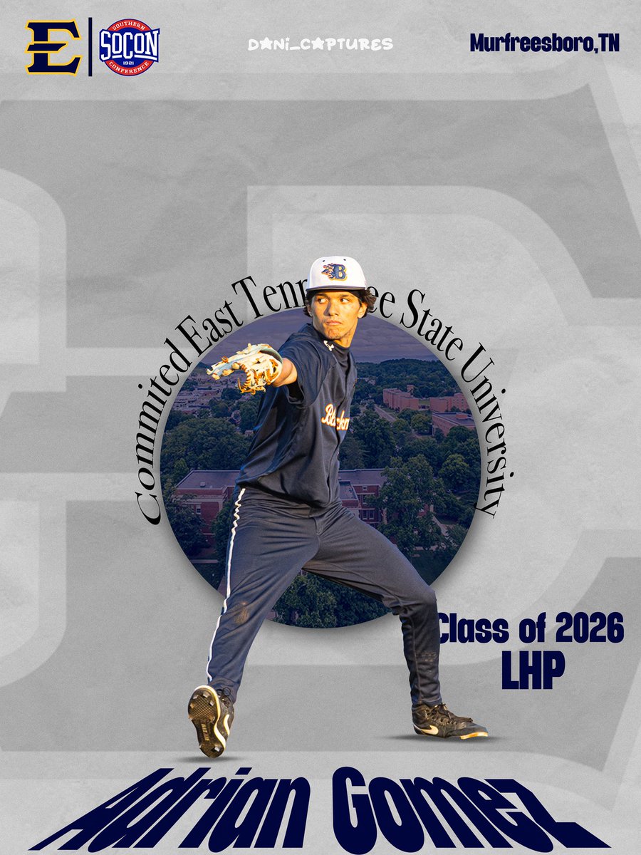 i would like to announce my verbal commitment to etsu to go play D1 baseball i would like to thank everyone who has helped me get this far without all the support from coaches, friends, parents, and teammates i would not have been able to make it this far GO BUCCS🏴‍☠️