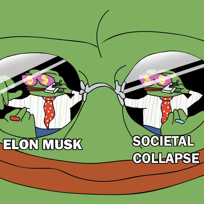 WEPEToken's tweet photo. @elonmusk The solution is simple https://t.co/0rBGh5QaIh