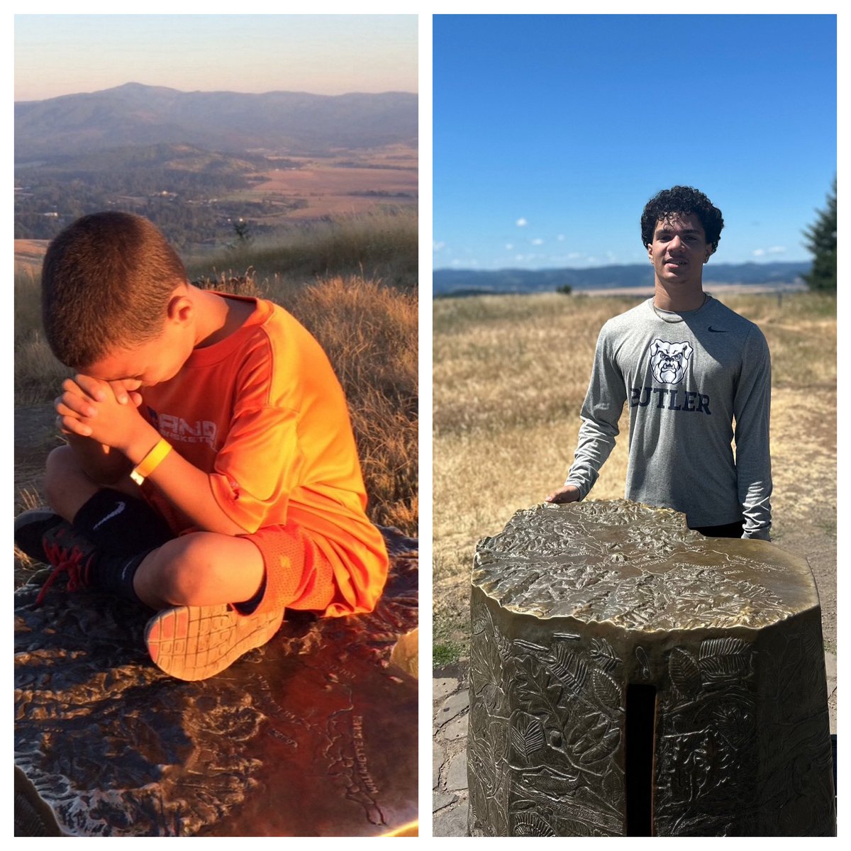 TonyDungy's tweet image. We had a great time climbing Mt. Pisgah with the Meyers family today. It was a beautiful day with a great view of God’s majesty from the summit. We also got to reminisce about the moment @justin_dungy made a personal commitment to Jesus on this mountain when he was 8 years old 🙏🏽