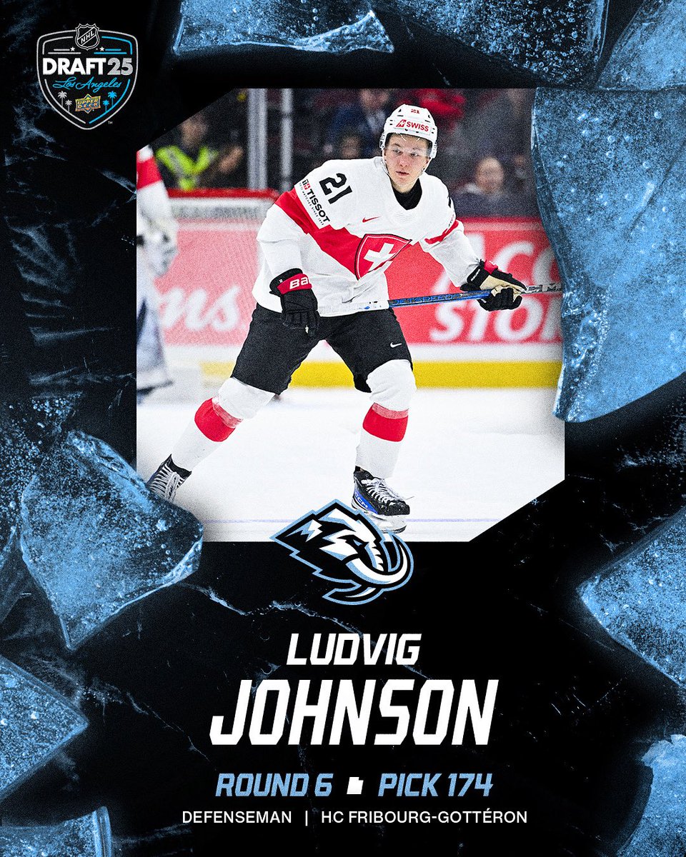 Pick is in ⏰

With the 174th overall pick in the 2025 <a href="/NHL/">NHL</a> Draft, we’ve selected Ludvig Johnson.