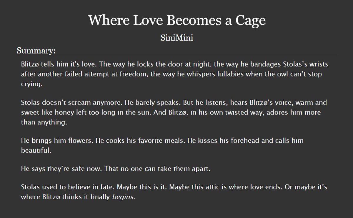 Sini Mini โจ (@siniminiis) on Twitter photo #NSFWHellaverseWeek Day 7 - Praise ๐
You know... I just had to make one of the days about a Yandere ๐คญ Also Attic wife Stolas โจ
I hope you enjoy it as much as me! Unhinged Blitz at your service! ~
#helluvaboss #Stolitz #Stolas #Blitzo
<a href="/NSFWHellaWeek/">Hellaverse NSFW Week ๐๐</a>
โฌ๏ธLink below! #NSFWHellaverseWeek Day 7 - Praise ๐
You know... I just had to make one of the days about a Yandere ๐คญ Also Attic wife Stolas โจ
I hope you enjoy it as much as me! Unhinged Blitz at your service! ~
#helluvaboss #Stolitz #Stolas #Blitzo
<a href="/NSFWHellaWeek/">Hellaverse NSFW Week ๐๐</a>
โฌ๏ธLink below!