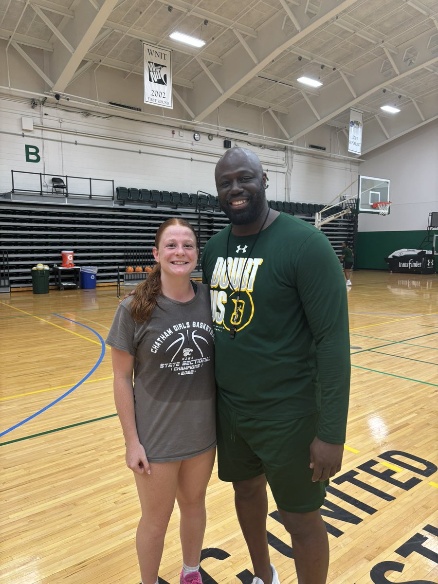 Noelle Grady (@noellegrady2027) on Twitter photo I had such a memorable time at the <a href="/Siena_WBB/">Siena Womenโs Basketball</a> Elite Camp today!
I learned so much - Thank you to everyone who was apart of it! ๐๐
<a href="/chatgirlshoops/">Chatham High School (NJ) Girls Basketball</a> <a href="/nj_panthers/">NJ Panthers</a> I had such a memorable time at the <a href="/Siena_WBB/">Siena Womenโs Basketball</a> Elite Camp today!
I learned so much - Thank you to everyone who was apart of it! ๐๐
<a href="/chatgirlshoops/">Chatham High School (NJ) Girls Basketball</a> <a href="/nj_panthers/">NJ Panthers</a>