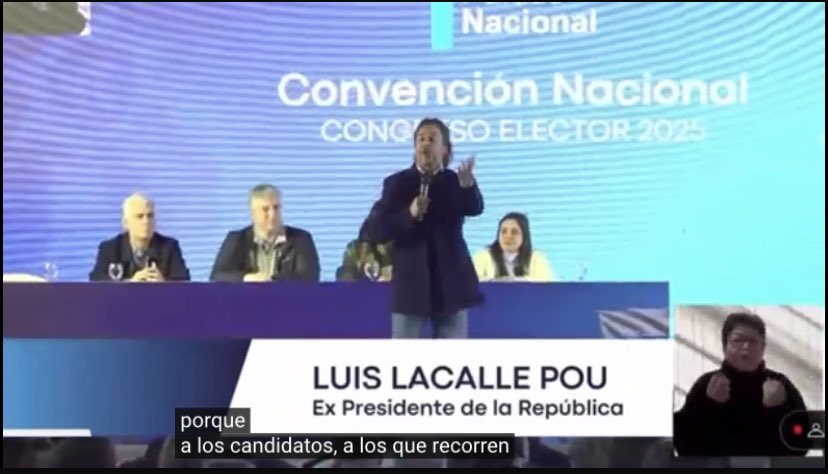 youtu.be/7emARY4-Hn4?si… 👈 Discurso de nuestro líder y expresidente <a href="/LuisLacallePou/">Luis Lacalle Pou</a>  en la Convención Nacional del <a href="/PNACIONAL/">Partido Nacional</a>